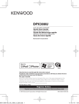 Kenwood Car Satellite TV System DPX308U Manuel utilisateur