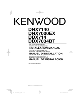 Kenwood GPS Receiver DDX714 Manuel utilisateur