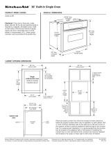 KitchenAid Double Oven KEBC167M Manuel utilisateur