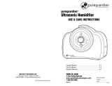 Guardian Technologies Ultrasonic Humidifier: Model H2500 Manuel utilisateur