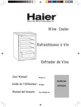 Haier Beverage Dispenser HVFM20A Manuel utilisateur