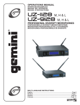 Gemini Headphones UZ-1128 Manuel utilisateur
