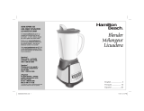 Hamilton Beach Blender 58148 Manuel utilisateur