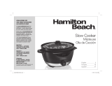 Hamilton Beach Slow Cooker 33365 Manuel utilisateur