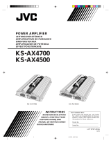 JVC Stereo Amplifier KS-AX4500 Manuel utilisateur