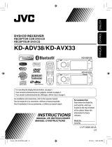 JVC Car Video System KD-AVX33 Manuel utilisateur