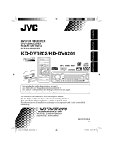 JVC Car Satellite TV System KD-DV6202 Manuel utilisateur