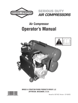 Briggs & Stratton Air Compressor Manuel utilisateur