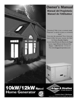 Briggs & Stratton Portable Generator 01815-0 Manuel utilisateur
