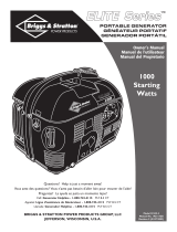 Briggs & Stratton Portable Generator 01532-2 Manuel utilisateur
