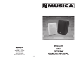 Musica m530aw Manuel utilisateur