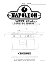 NAPOLEON Gas Grill CSS610RSB Manuel utilisateur