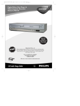 Philips DVD VCR Combo DVD750VR Manuel utilisateur