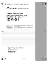 Pioneer MP3 Docking Station IDK-01 Manuel utilisateur