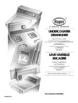 Roper Dishwasher RUD8000S Manuel utilisateur
