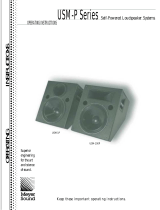 Meyer Sound USM-P Series Manuel utilisateur