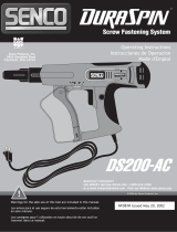 Senco Power Screwdriver DS200-AC Manuel utilisateur