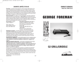George Foreman GF64G Series Manuel utilisateur