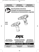 Skil Cordless Drill 2414 Manuel utilisateur