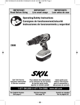 Skil Cordless Drill 2888-03 Manuel utilisateur
