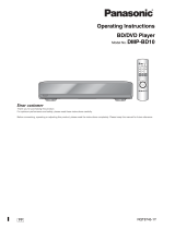 Panasonic DVD Player DMP-BD10 Manuel utilisateur