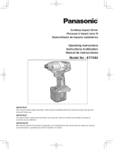Panasonic Impact Driver EY7202 Manuel utilisateur