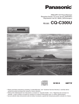 Panasonic MP3 Player CQ-C300U Manuel utilisateur