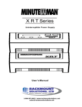 Rackmount Solutions XRT Series Manuel utilisateur