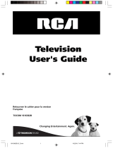 RCA CRT Television 20F650T Manuel utilisateur