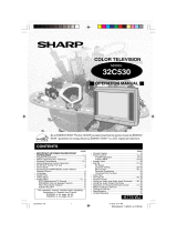 Sharp 32C530 Operation Manual Manuel utilisateur