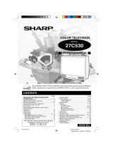 Sharp CRT Television 27C530 Manuel utilisateur