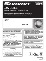 Summit Gas Grill 89208 Manuel utilisateur
