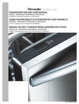 Thermador Dishwasher DWHD64CF Manuel utilisateur