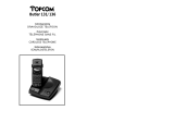 Topcom Cordless Telephone 136 Manuel utilisateur