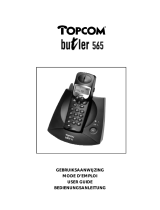 Topcom Cordless Telephone 565 Manuel utilisateur