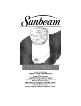 Sunbeam Blender 4817-8 Manuel utilisateur