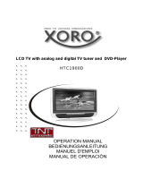 Xoro Flat Panel Television HTC1900D Manuel utilisateur