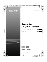 Sony DVP-FX975 Mode d'emploi
