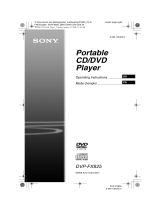 Sony DVP-FX825 Mode d'emploi