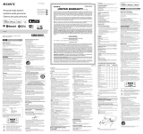 Sony SRS-X7 Guide de référence