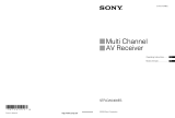 Sony STR-DA5400ES Mode d'emploi