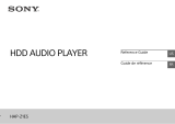 Sony HAP-Z1ES Guide de référence