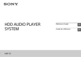 Sony HAP-S1 Guide de référence