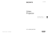 Sony VPL-VW365 Guide de démarrage rapide