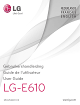 LG LGE610.AESPBK Manuel utilisateur