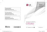 LG GT540.AOPMBK Manuel utilisateur