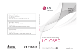 LG LGC550.AO2UPK Manuel utilisateur