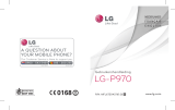 LG LGP970.ASHBWW Manuel utilisateur