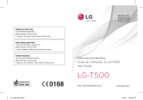 LG LGT500.AORRPK Manuel utilisateur