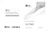 LG T385 Manuel utilisateur